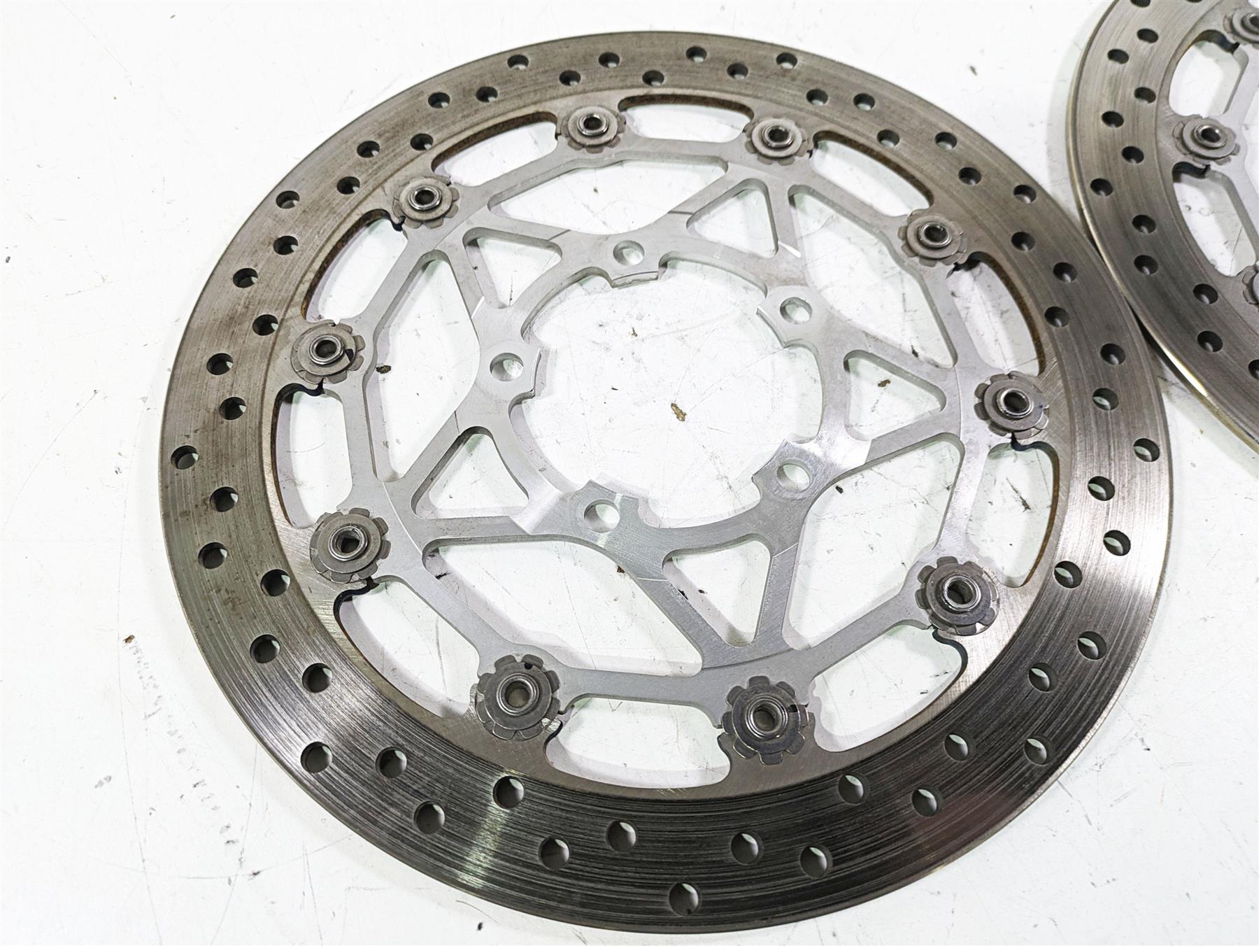 2023 Triumph Street Triple 765 RS Brembo Front Brake Rotor Disc Set 2k T2022080 {{ shop.shopifyCountryName }} - Mototech271