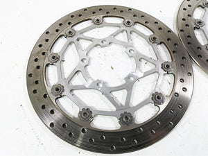 2023 Triumph Street Triple 765 RS Brembo Front Brake Rotor Disc Set 2k T2022080 | Mototech271