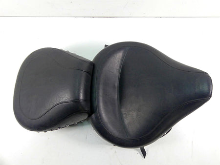 2002 Harley FLSTCI Softail Heritage Mustang 17" Wide Studded Seat Set 75094 {{ shop.shopifyCountryName }} - Mototech271