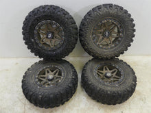 Load image into Gallery viewer, 2016 Yamaha YXZ1000 R EPS SE Sedona Split 6 Beadlock Wheel Rim 14x7 4x115 Set
