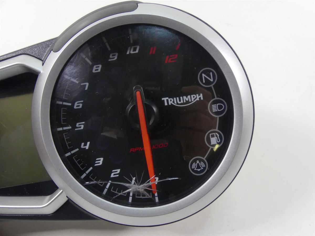 2015 Triumph 1050 Speed Triple R Speedometer Gauges Instrument 6K T2500707 {{ shop.shopifyCountryName }} - Mototech271