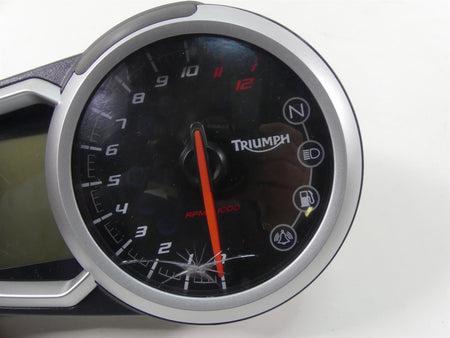 2015 Triumph 1050 Speed Triple R Speedometer Gauges Instrument 6K T2500707 {{ shop.shopifyCountryName }} - Mototech271