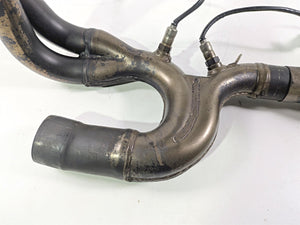 2017 Aprilia RSV 1100 Tuono V4 Factory Exhaust Header Set - Dent 858738 2B003347