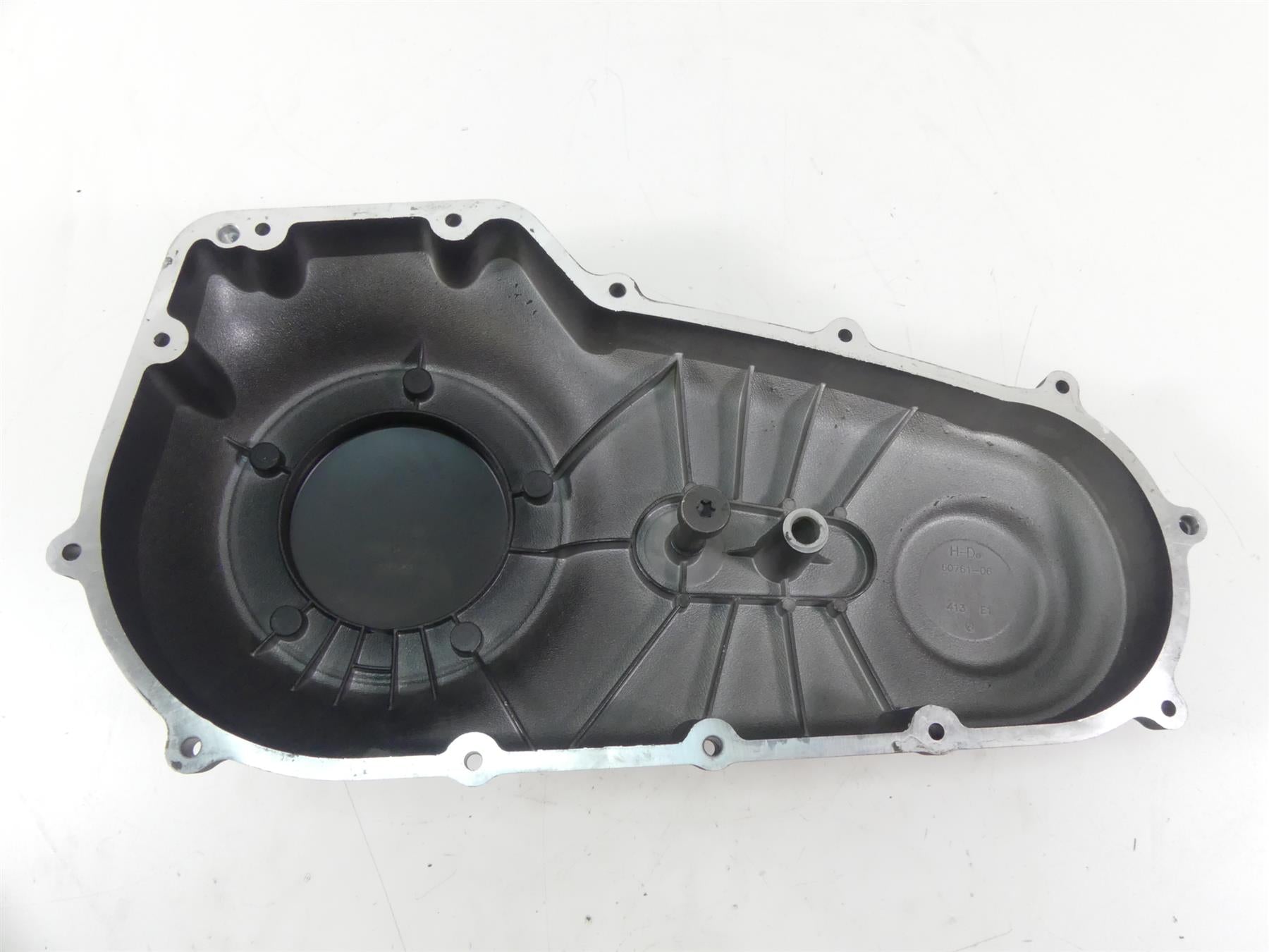 2009 Harley FXDF Dyna Fat Bob Outer Primary Drive Clutch Cover 60761-06 {{ shop.shopifyCountryName }} - Mototech271