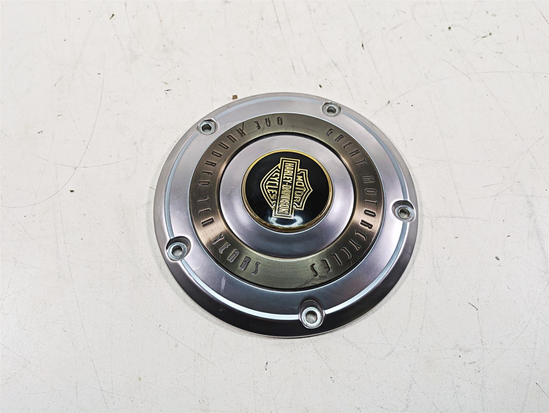 2013 Harley Softail FLSTFB Fat Boy Lo 100 Annivers. Derby Clutch Cover 25700188 {{ shop.shopifyCountryName }} - Mototech271