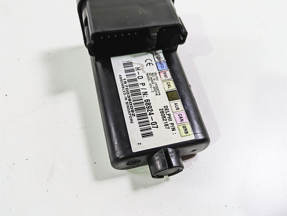 2010 Harley Touring FLHTK Electra Glide Tssm Security Module & Fob Key 68924-07 {{ shop.shopifyCountryName }} - Mototech271