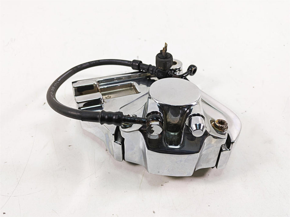 1999 Harley Dyna FXDL Low Rider Rear Chrome Brake Caliper 44050-87 {{ shop.shopifyCountryName }} - Mototech271