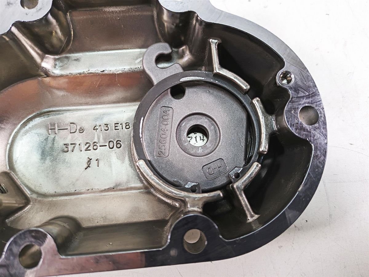 2015 Harley FXDL Dyna Low Rider Clutch Side Cover + Inner Clutch Ramp 37126-06 {{ shop.shopifyCountryName }} - Mototech271