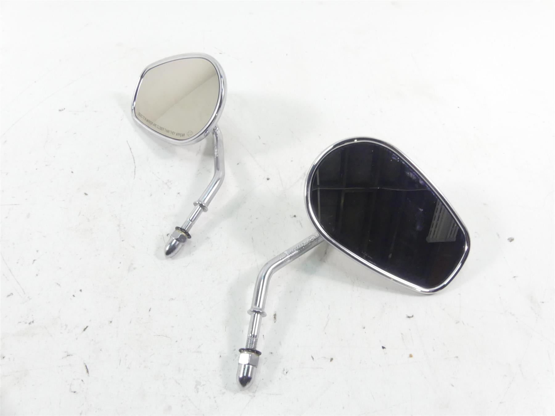 2005 Harley Touring CVO FLHTCSE Electra Glide Chrome Mirror Set 91845-03B {{ shop.shopifyCountryName }} - Mototech271