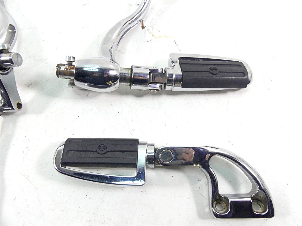2005 Harley VRSCSE CVO V-Rod Front Rear Chrome Footpeg Control Peg Set 42670-02A {{ shop.shopifyCountryName }} - Mototech271