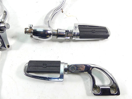 2005 Harley VRSCSE CVO V-Rod Front Rear Chrome Footpeg Control Peg Set 42670-02A {{ shop.shopifyCountryName }} - Mototech271