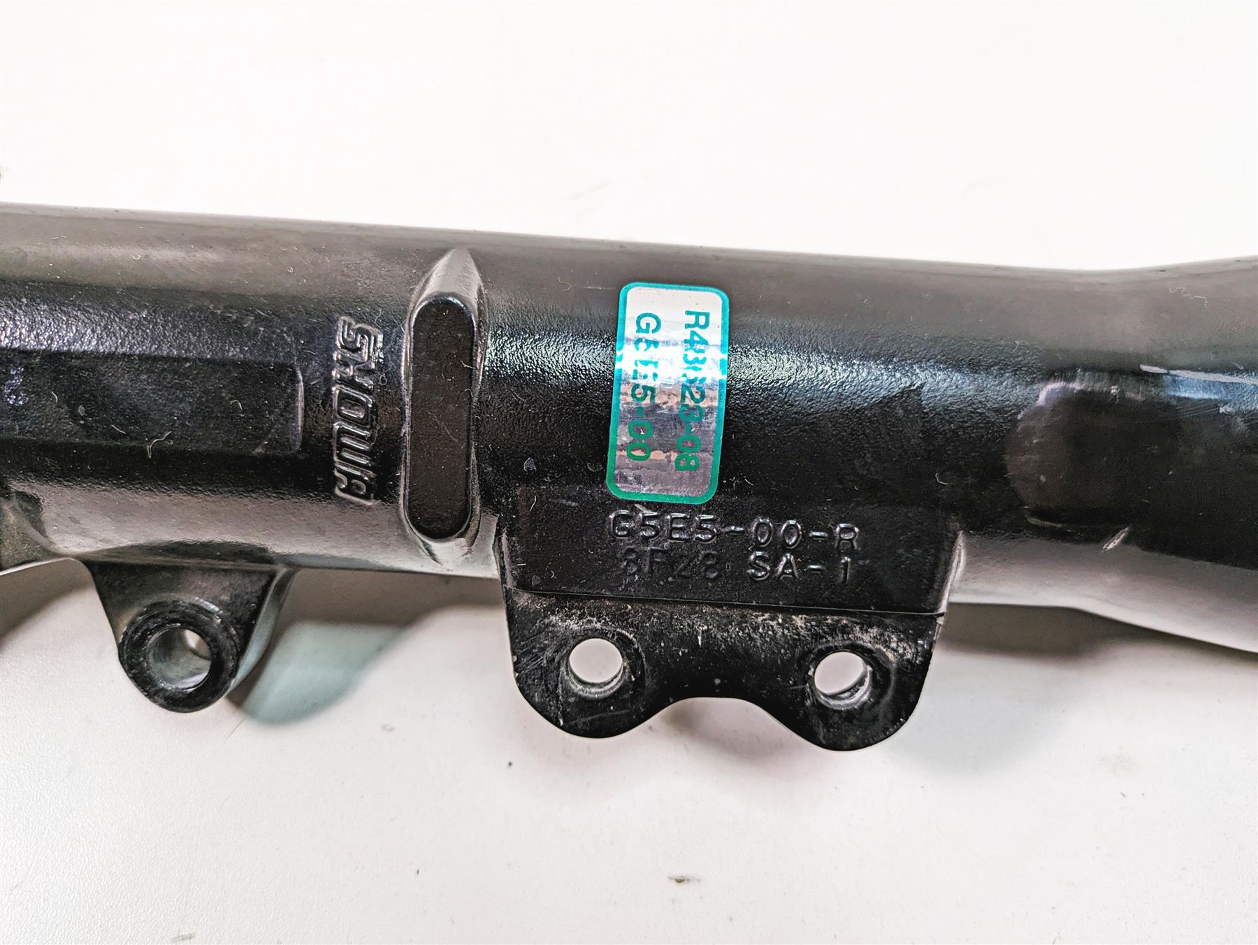 2009 Harley FXDF Dyna Fat Bob Straight Right Showa Front Fork Leg 49mm 48623-08A {{ shop.shopifyCountryName }} - Mototech271