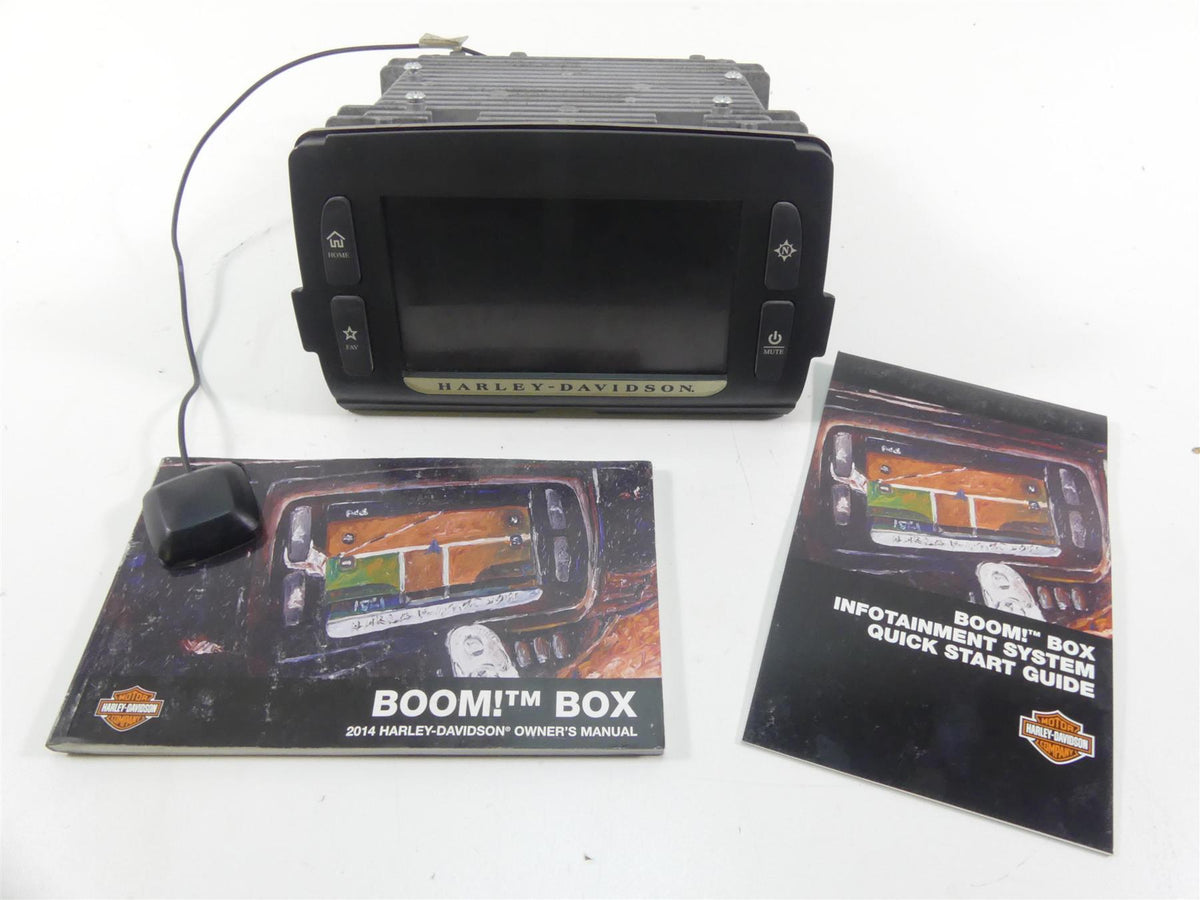 2014 Harley Touring FLHTK Electra Glide Radio Screen Boom Box 6.5 76000076 {{ shop.shopifyCountryName }} - Mototech271