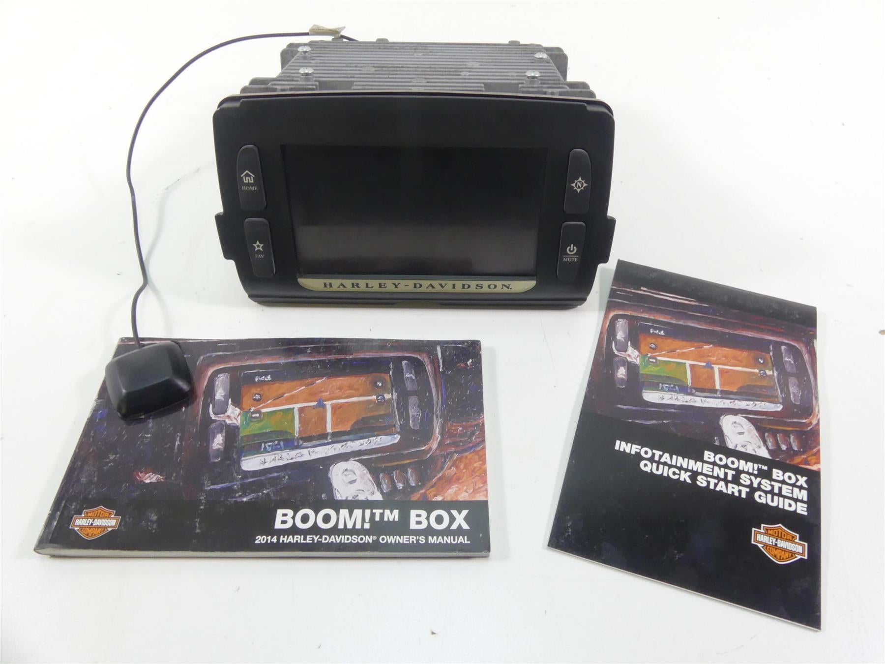 2014 Harley Touring FLHTK Electra Glide Radio Screen Boom Box 6.5 76000076 {{ shop.shopifyCountryName }} - Mototech271