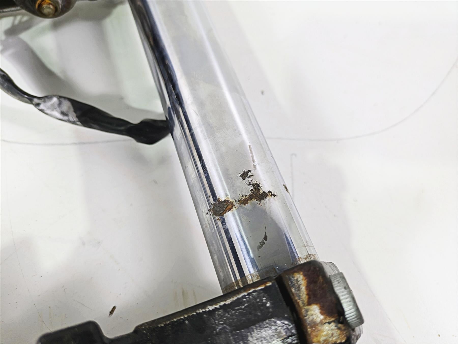 2002 Honda VT1100 Shadow Sabre Straight Front Forks + Triple Trees 51400-MCK-A01 {{ shop.shopifyCountryName }} - Mototech271