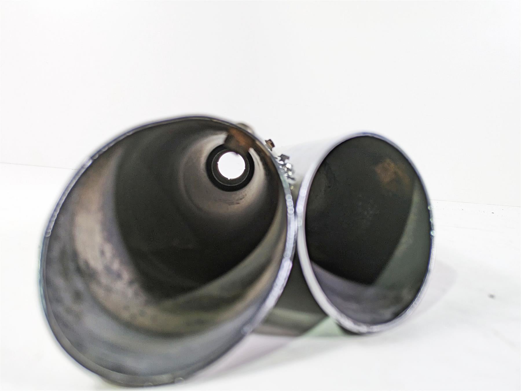 2008 Harley FLSTC Softail Heritage Slip On Slash Cut Exhaust Muffler Set - Read {{ shop.shopifyCountryName }} - Mototech271