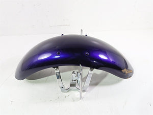 2002 Honda V-Twin VTX1800 C Front Fender Rash & Chrome Mounts 61100-MCH- | Mototech271