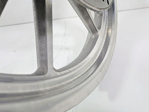 2009 Harley FXDC Dyna Super Glide Straight 19x2.5 Front Wheel Mag Rim 43655-08