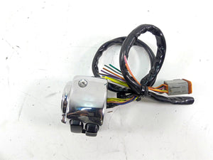 2006 Harley Touring FLHTCU SE E-Glide Left Hand Chrome Control Switch 71597-96B | Mototech271
