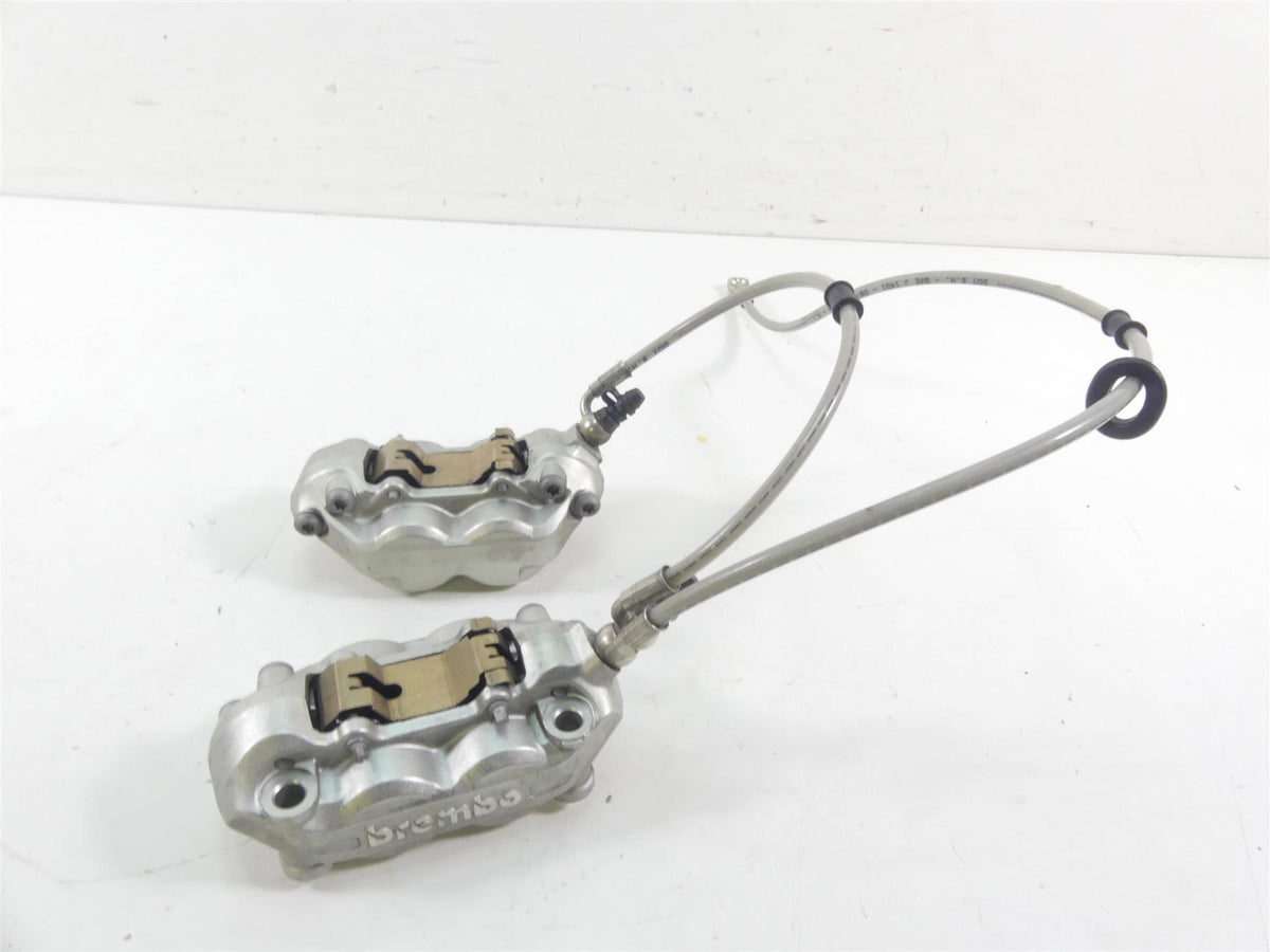 2009 Ducati Monster 1100 S Front Brembo Brake Caliper Set 61040961A 61040971A {{ shop.shopifyCountryName }} - Mototech271
