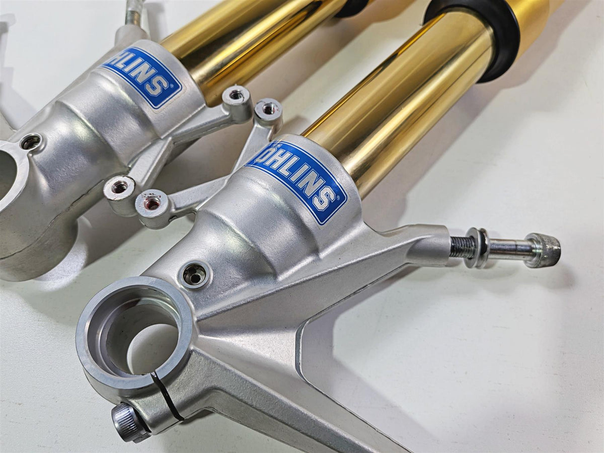 2011 Ducati Streetfighter 1098 S Nice Ohlins Front Fork 3K ! 34420172B 34520171B {{ shop.shopifyCountryName }} - Mototech271