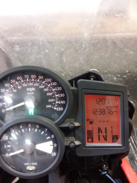 2010 BMW F800GS K72 Speedometer Speedo Gauge Instrument - 123K 7713640 {{ shop.shopifyCountryName }} - Mototech271