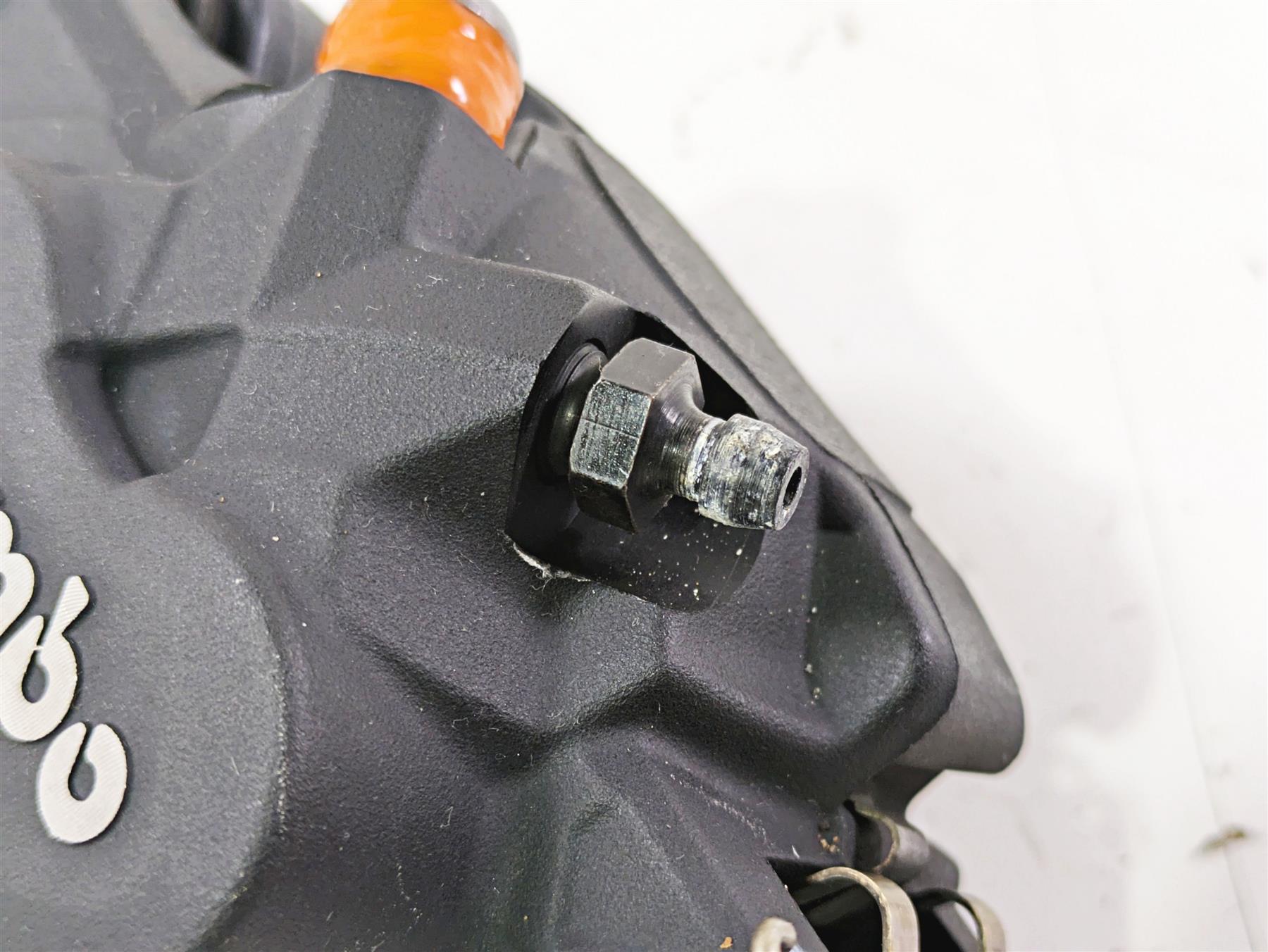 2018 BMW R1200GS GSW K50 Rear Brembo Brake Caliper + Mount 34218535160 {{ shop.shopifyCountryName }} - Mototech271