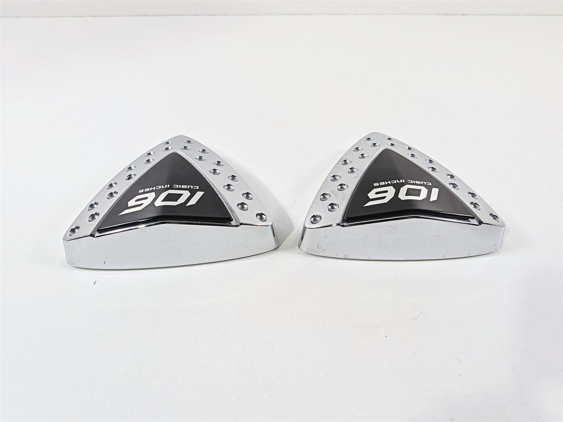 2013 Victory Vision Tour Left Right Triangle Chrome Side Cover Set 5245659 {{ shop.shopifyCountryName }} - Mototech271