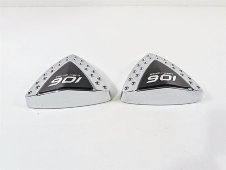 2013 Victory Vision Tour Left Right Triangle Chrome Side Cover Set 5245659 {{ shop.shopifyCountryName }} - Mototech271
