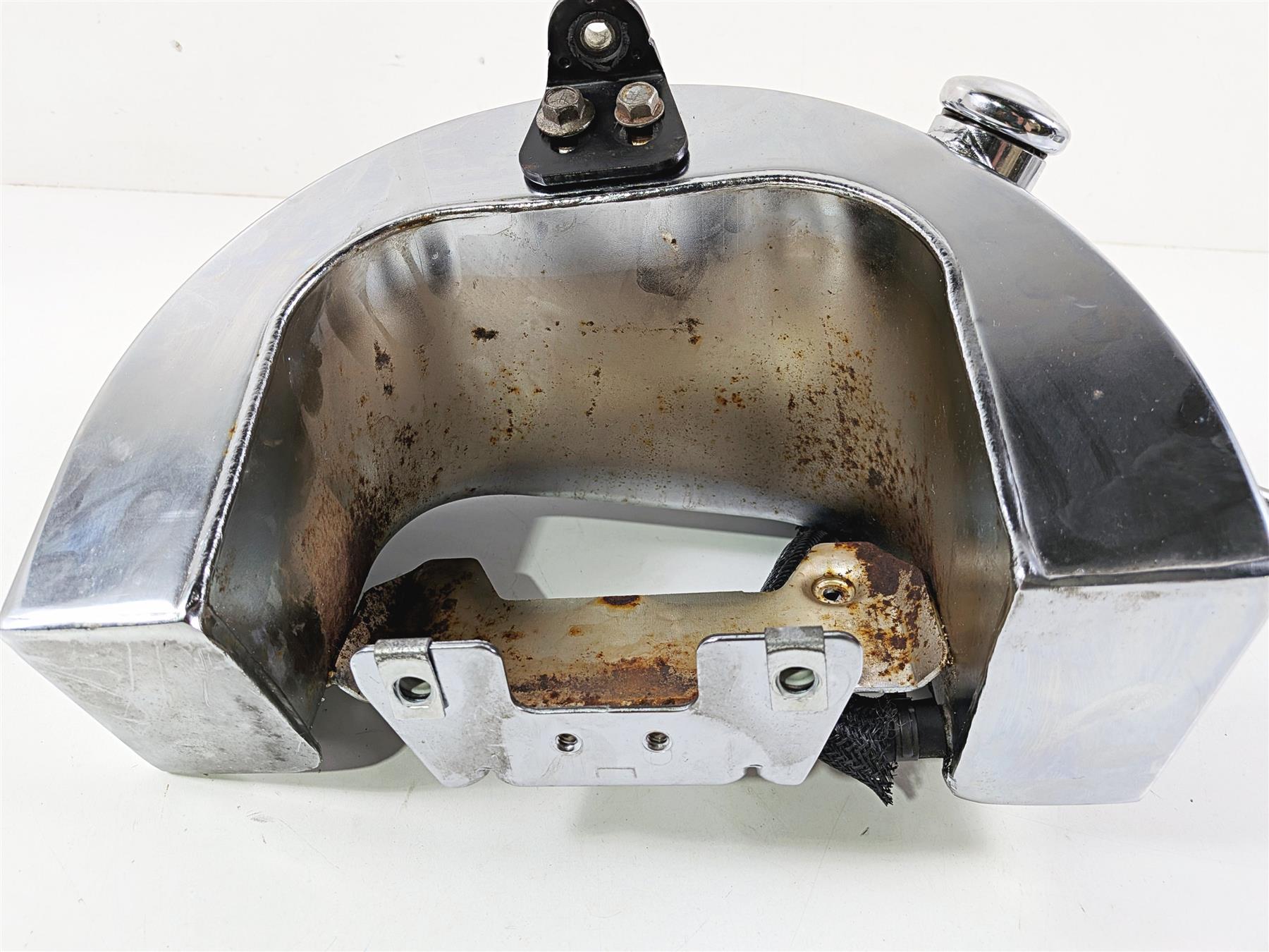 2012 Harley Softail FLSTF Fat Boy Oil Tank Reservoir Hoses Set 62498-01A {{ shop.shopifyCountryName }} - Mototech271