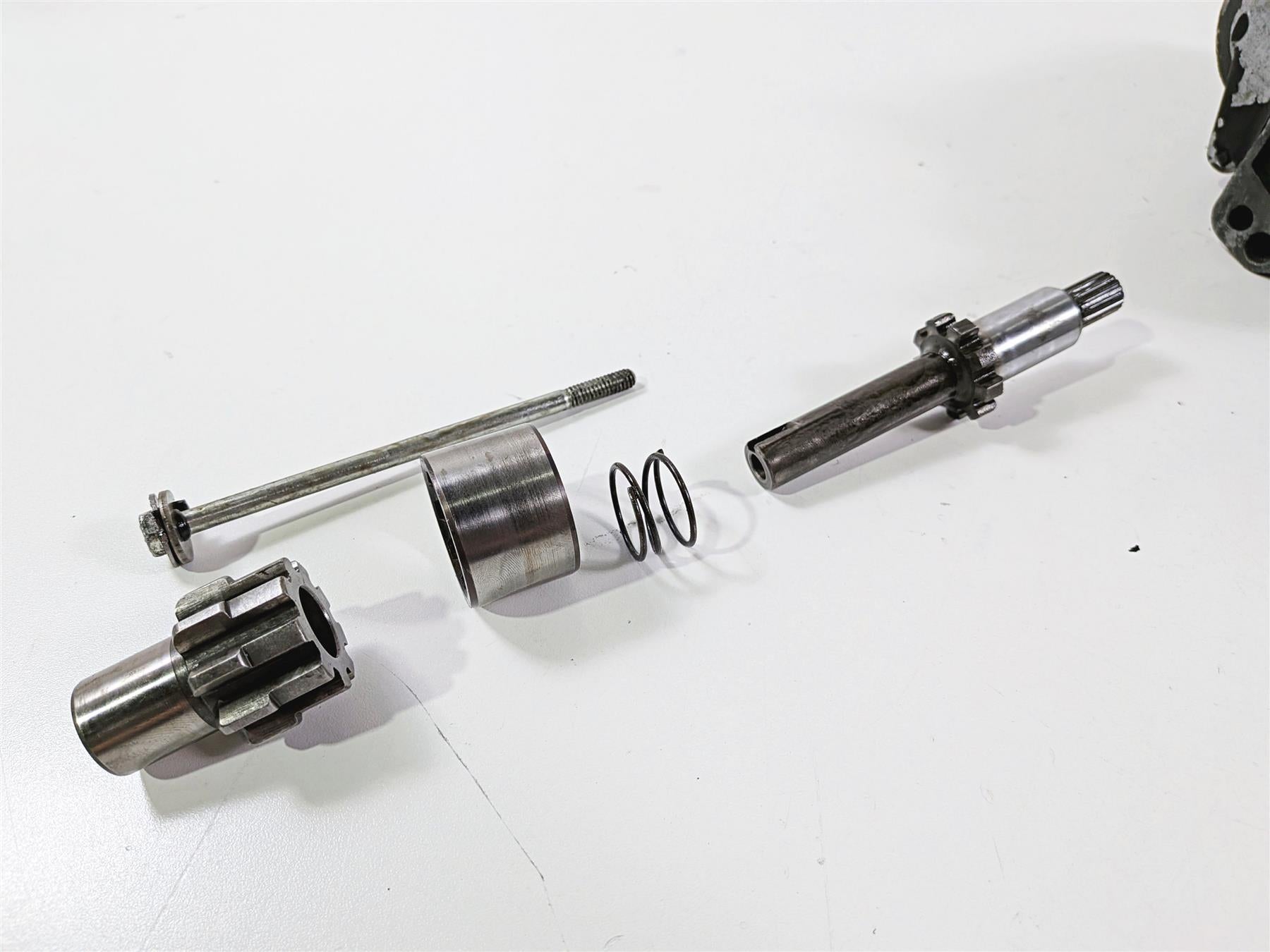 1993 Harley Touring FLHTCU Electra Glide Engine Starter Motor 31553-94B {{ shop.shopifyCountryName }} - Mototech271