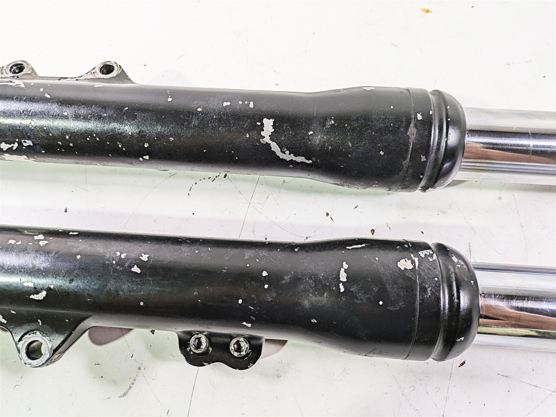 2016 Harley FXDL Dyna Low Rider Straight Front Fork 49Mm Dual Brake Set 45400052 {{ shop.shopifyCountryName }} - Mototech271
