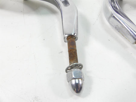 2008 Harley FXCWC Softail Rocker C Split Chrome Rear View Mirrors 91845-03B {{ shop.shopifyCountryName }} - Mototech271