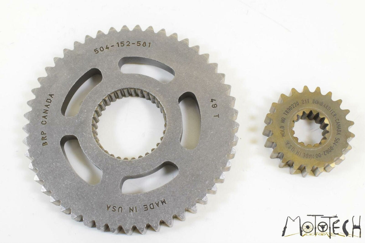 2013 Ski-Doo Summit SP 800R ETEC Primary Drive Gear Chain & Cover SET 504152971 {{ shop.shopifyCountryName }} - Mototech271