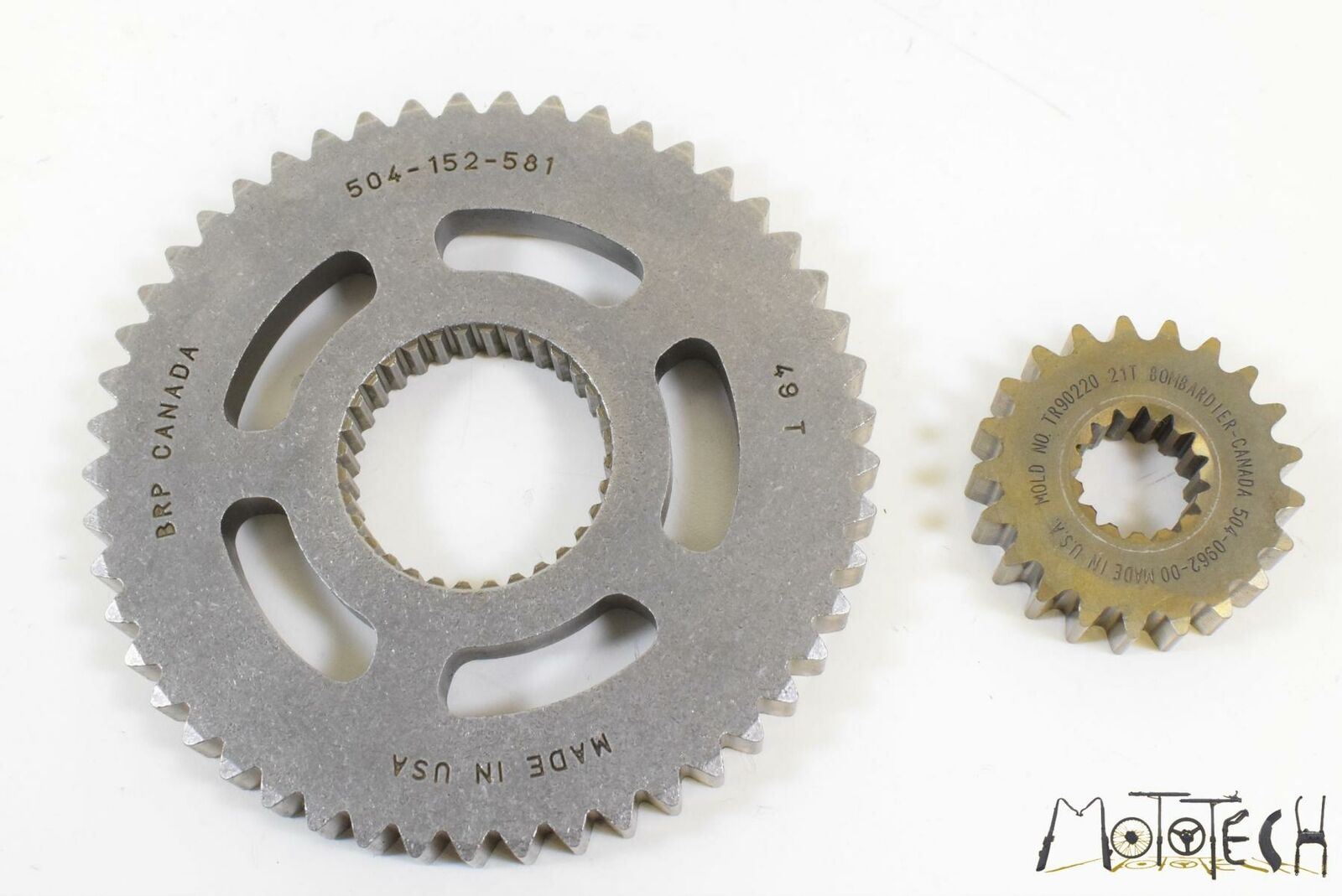 2013 Ski-Doo Summit SP 800R ETEC Primary Drive Gear Chain & Cover SET 504152971 {{ shop.shopifyCountryName }} - Mototech271