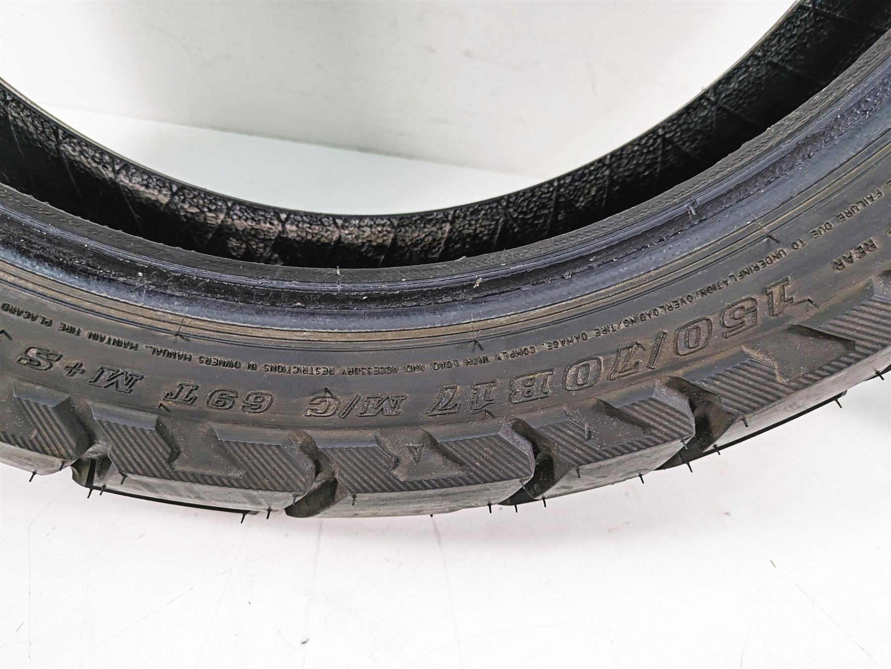 Used Motorcycle Tire Set Dunlop Trailmax Mission 1507017 1108019 {{ shop.shopifyCountryName }} - Mototech271