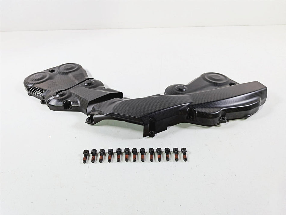 2016 Ducati Hypermotard 939 SP Carbon Fiber Timing Belt Covers 24511081B-Mototech271