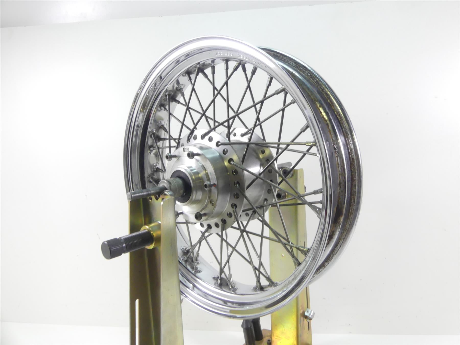2005 Honda V-Twin VTX1800 S3 Front 17x3.5 Spoke Wheel Rim 44650-MCV-A11 {{ shop.shopifyCountryName }} - Mototech271