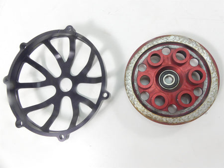 2008 Ducati 1098 S Performance Red Clutch Pressure Plate & Cover 19420491A {{ shop.shopifyCountryName }} - Mototech271