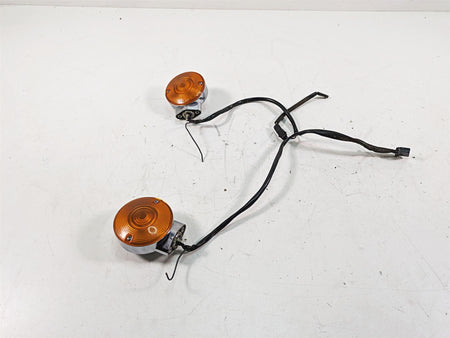 2013 Harley Softail FLSTC Heritage Classic Front Blinker Turn Signals 68766-94 {{ shop.shopifyCountryName }} - Mototech271