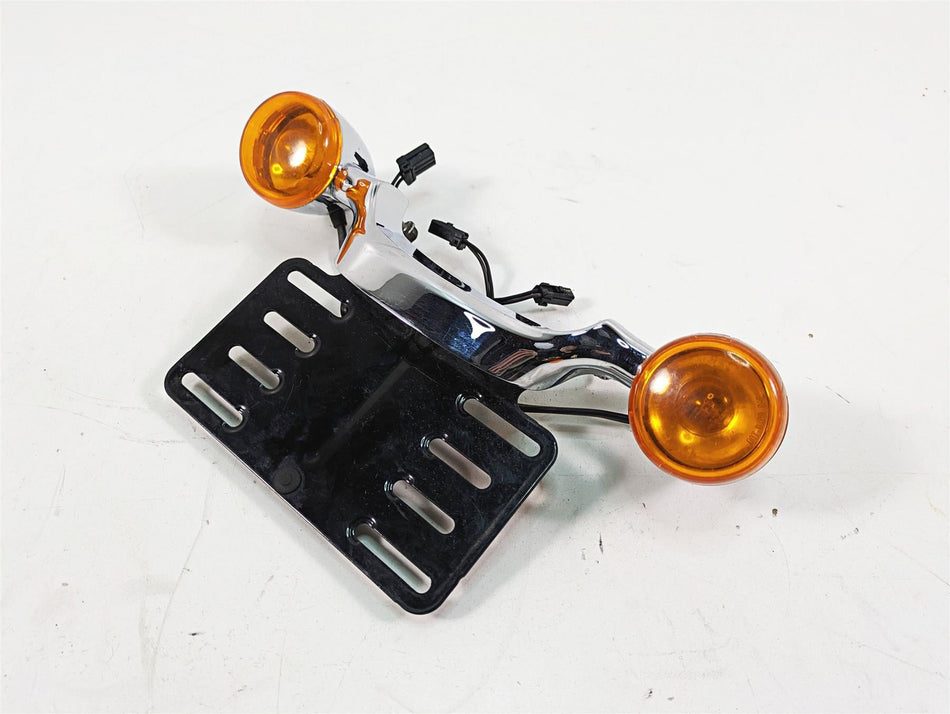2012 Harley FLD Dyna Switchback Rear Blinker Turn Signal License Bar 68629-05 {{ shop.shopifyCountryName }} - Mototech271