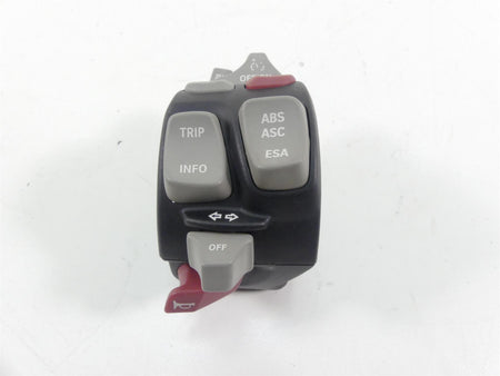 2013 BMW R1200GS GSW K50 Left Hand Abs Esa Asc Control Switch 61318549925 {{ shop.shopifyCountryName }} - Mototech271