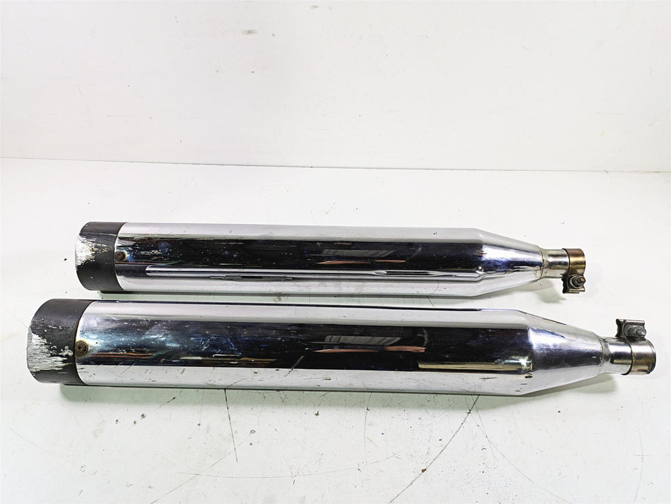 2016 Harley Touring FLTRX Road Glide 4.5" Aftermarket Exhaust Pipe Set {{ shop.shopifyCountryName }} - Mototech271