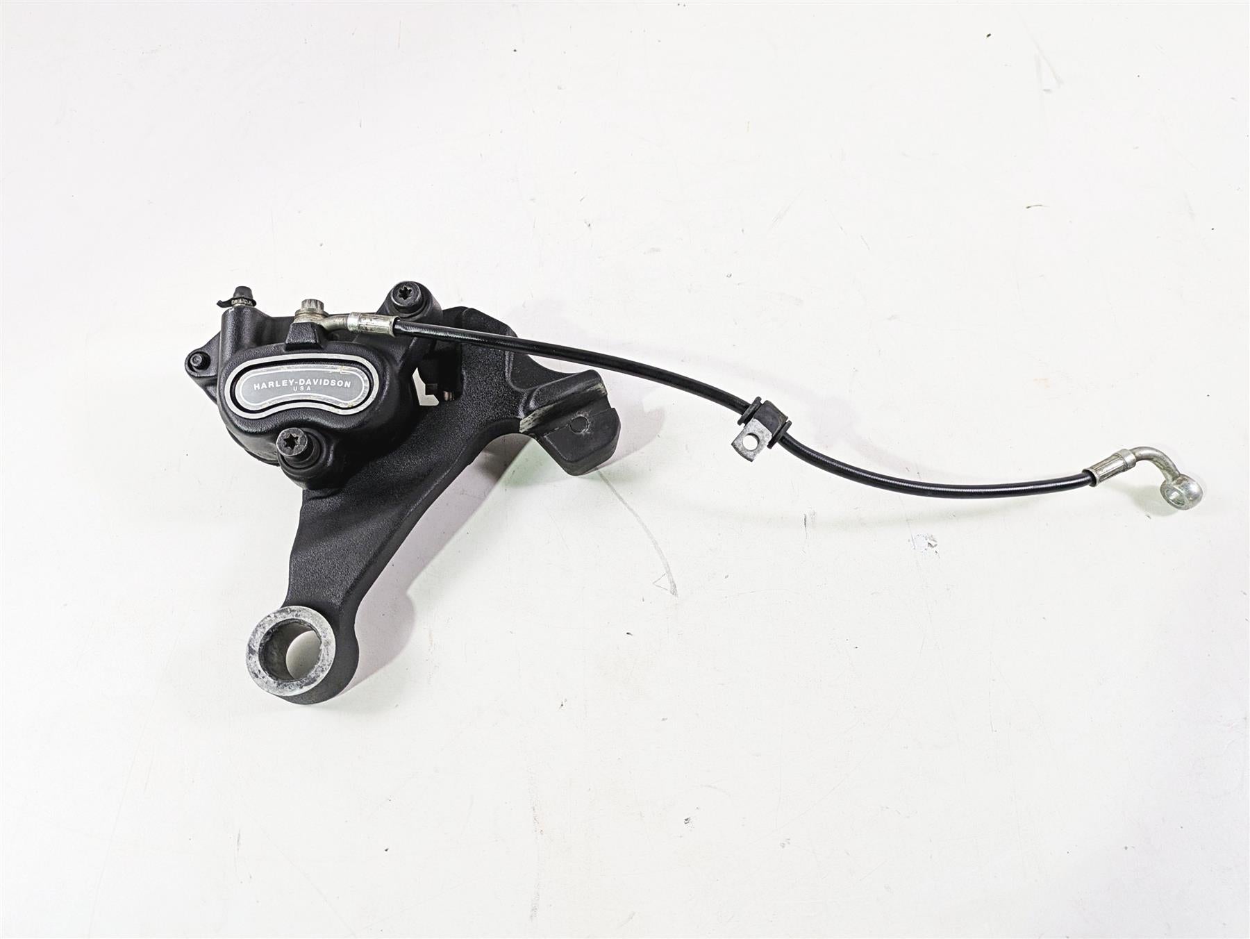 2008 Harley FXDL Dyna Low Rider 105TH Rear Brake Caliper & Bracket 40908-08 {{ shop.shopifyCountryName }} - Mototech271