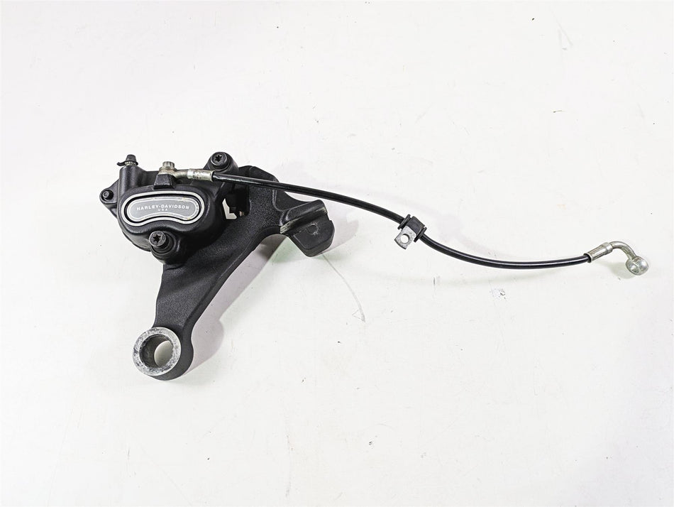 2008 Harley FXDL Dyna Low Rider 105TH Rear Brake Caliper & Bracket 40908-08 {{ shop.shopifyCountryName }} - Mototech271