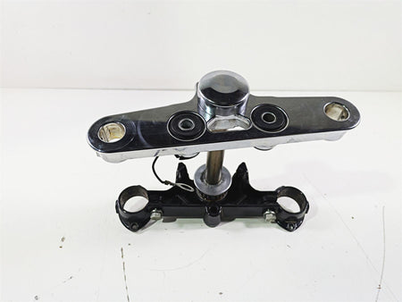 2004 Harley Softail FLSTF Fat Boy Upper & Lower Triple Tree 45456-86B 45605-00A {{ shop.shopifyCountryName }} - Mototech271