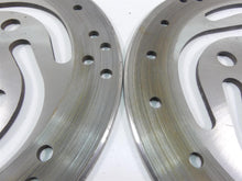 Load image into Gallery viewer, 2005 Harley Touring FLHRSI Road King Sunstar Front Brake Disc Rotor Set 44156-00
