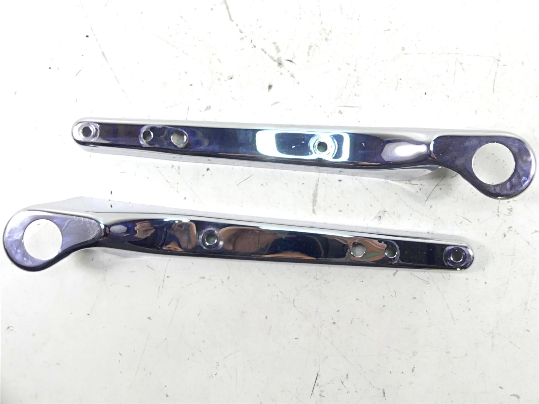 1997 Harley Sportster XL1200 C Nice Rear Chrome Fender Strut Cover Set 59897-94 {{ shop.shopifyCountryName }} - Mototech271