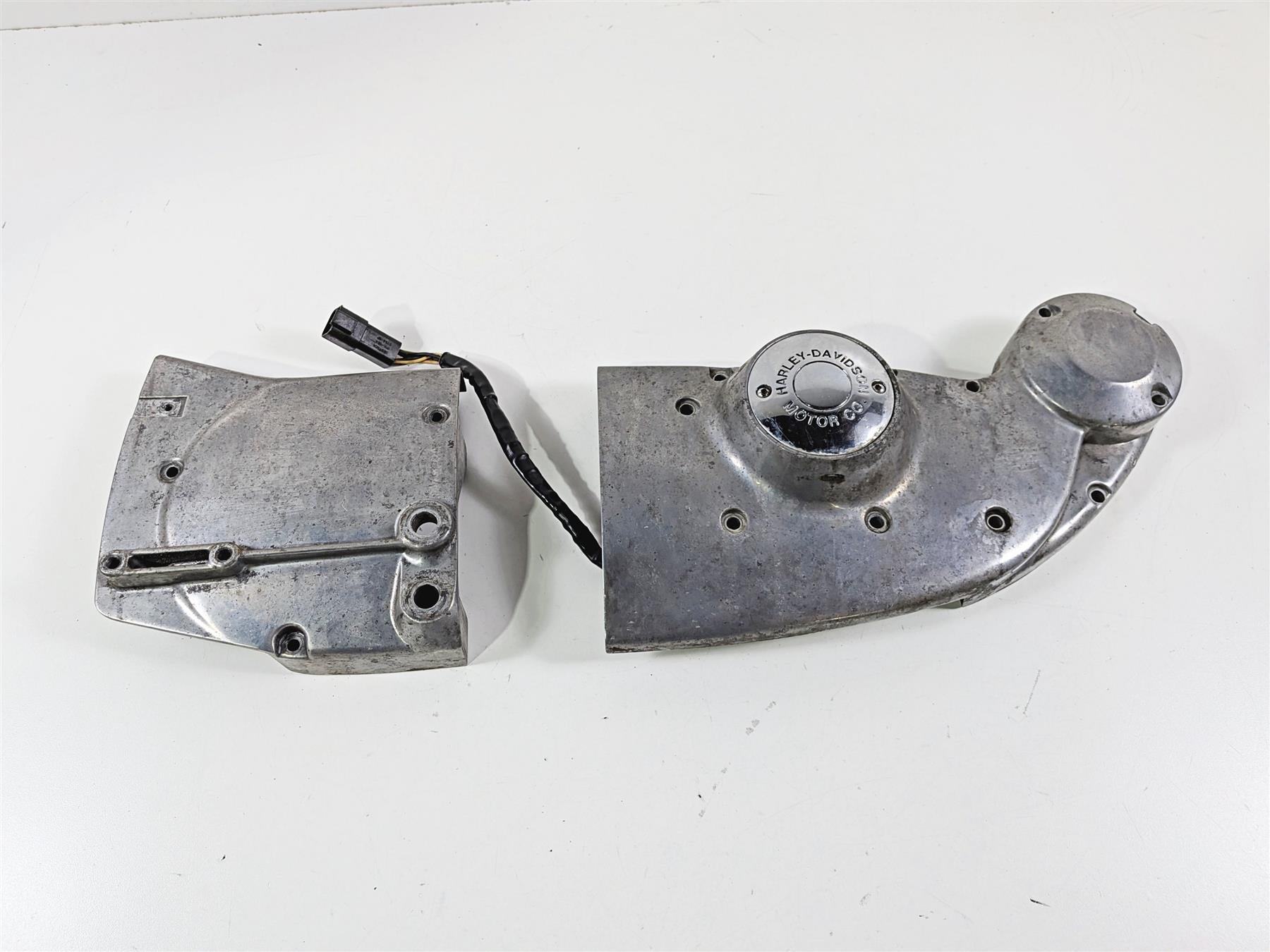 2002 Harley Davidson XLH883 Sportster Camshaft Cam Cover Set 25219-91C 25230-98A