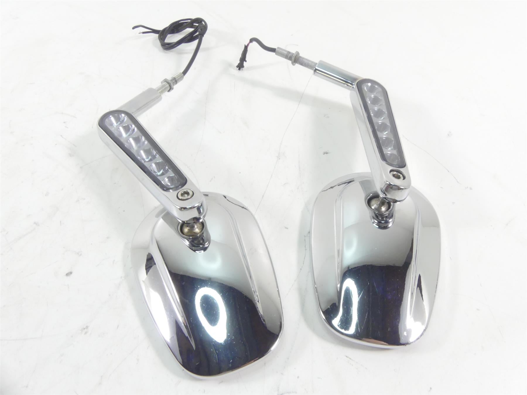 1995 Harley Dyna FXDL Low Rider Chrome Front Blinker Mirror Set {{ shop.shopifyCountryName }} - Mototech271